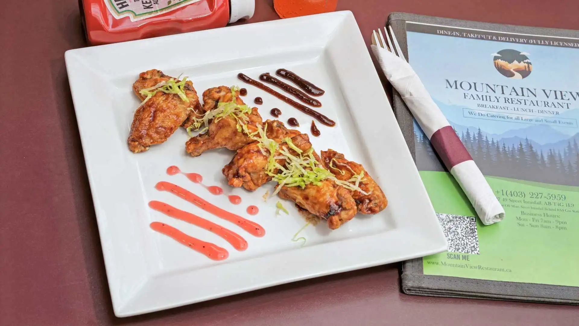 Mountain View Crispy Chicken Wings (1 lb)