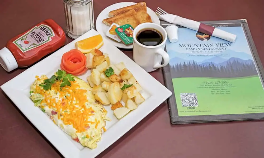 Three-Cheese Classic Omelette