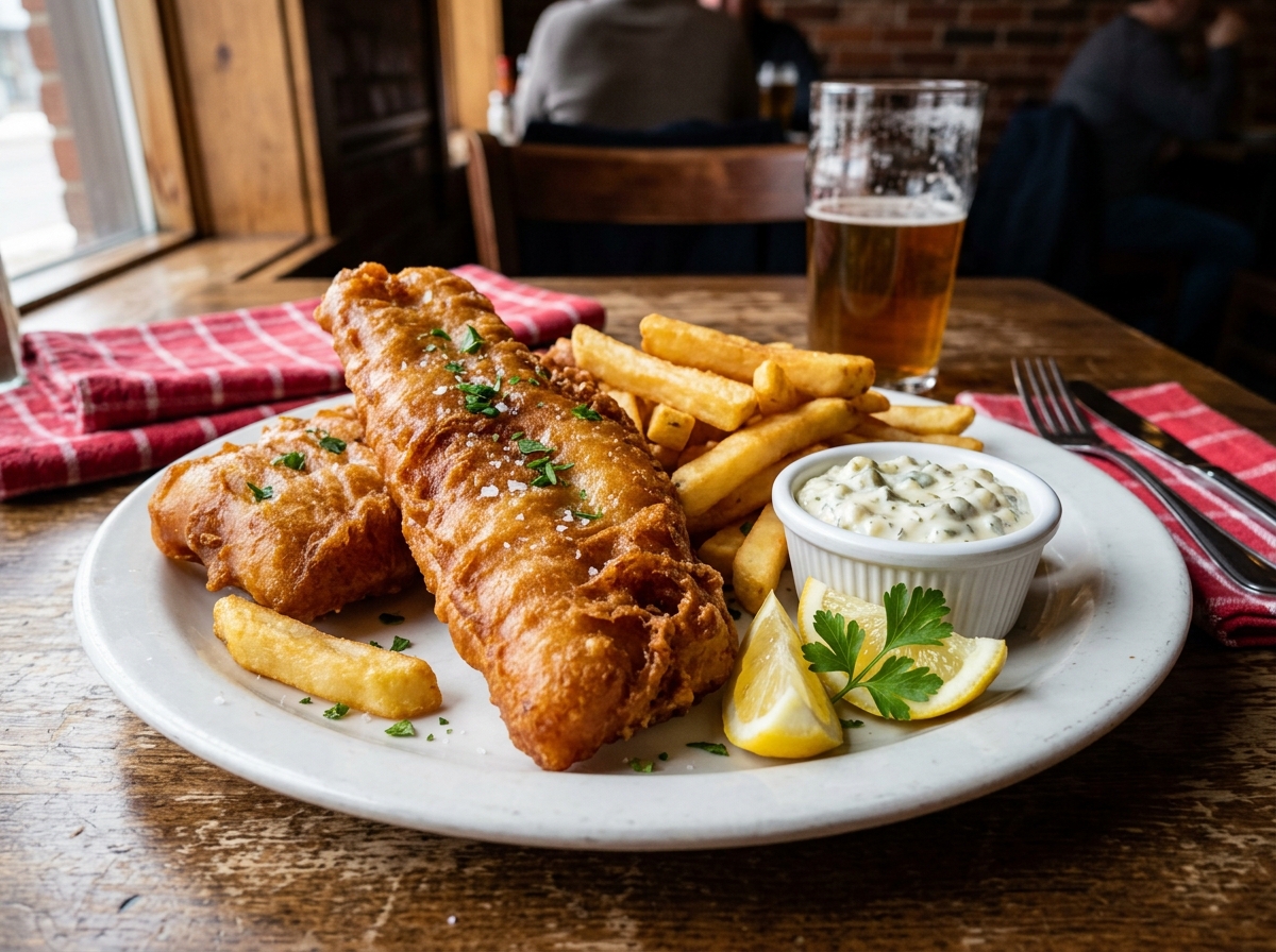 Traditional Battered Cod (1-Piece)