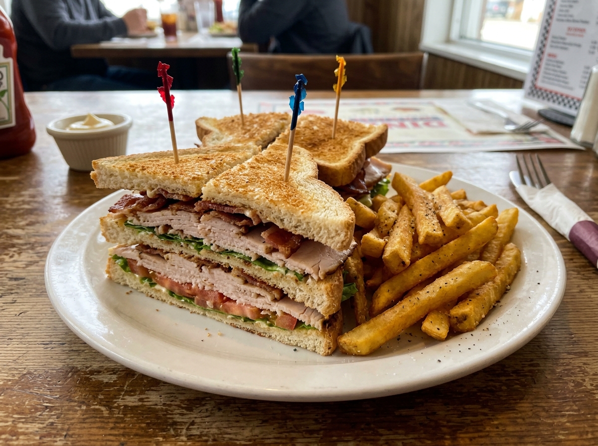 Traditional Triple-Decker Clubhouse